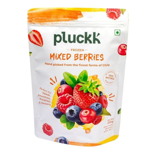 Pluckk Frozen Mixed Berries