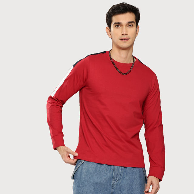 Dillinger Men's Pure Cotton Long Sleeves T-shirt - Buy at ₹519