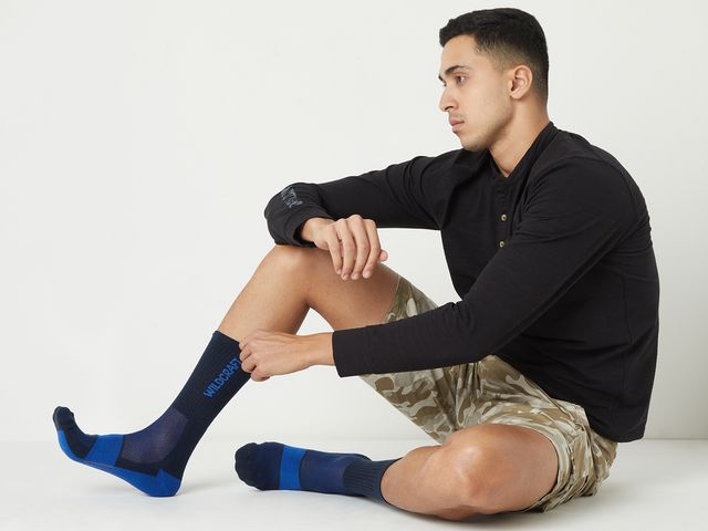 Wildcraft Unisex Cotton Blend Socks | Assorted - Free Size