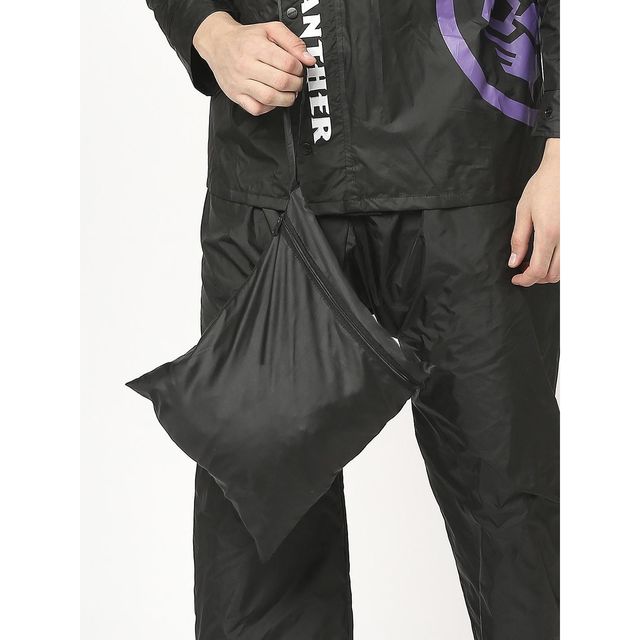 Buy Citizen XL Reversible Black Panther Raincoat Online - Price