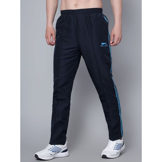 Shiv Naresh Men's Trackpant | 509 - Navy-Cyan | 2XL
