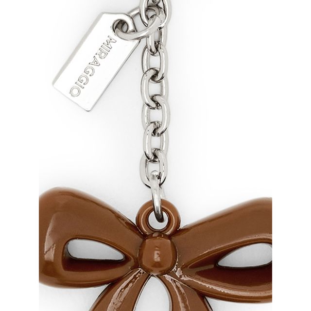 Miraggio Women's Caramel Bow Charm