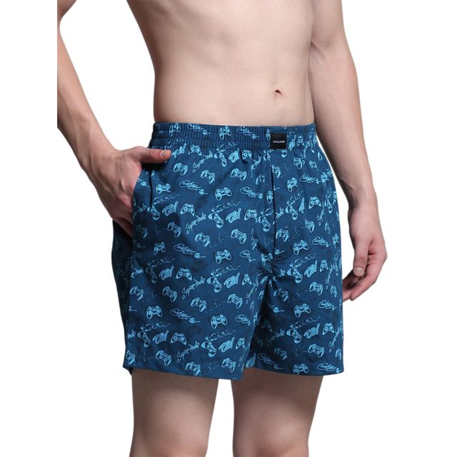 JACK & JONES Men's Gameon Boxer | Blue - XL
