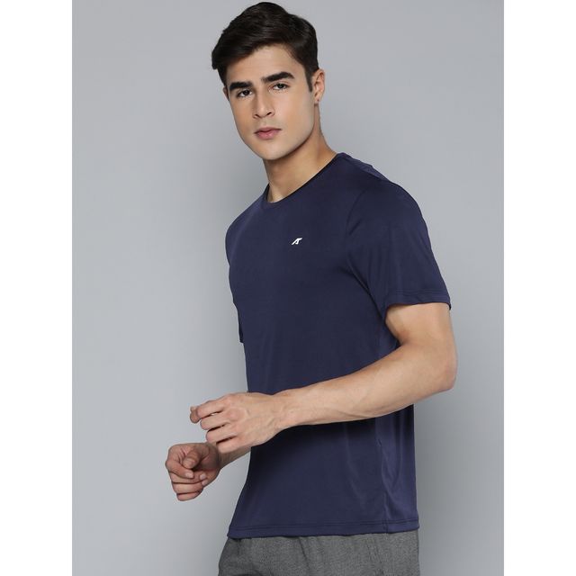 Alcis Men's Round Neck T-shirt | Navy - XL