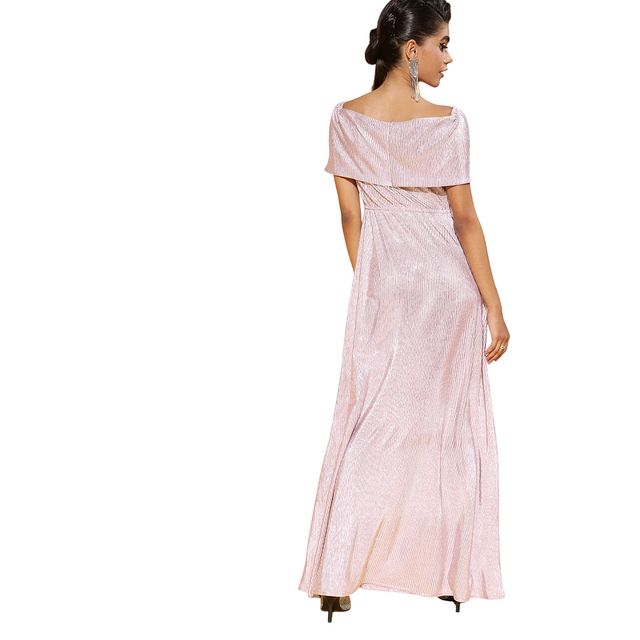 Athena Women Elegant Solid Gown for Days Lavender - S