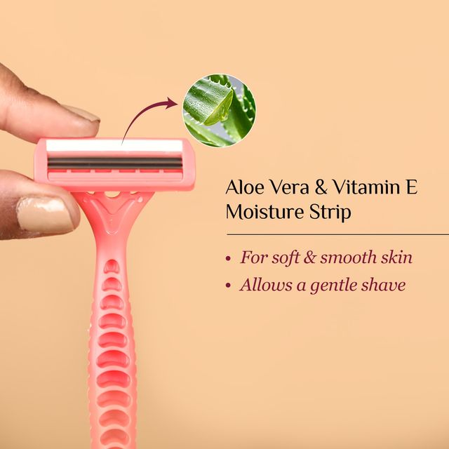 Carmesi Disposable Body Razors For Women | Safe | Hygienic | Economical - Pack Of 5