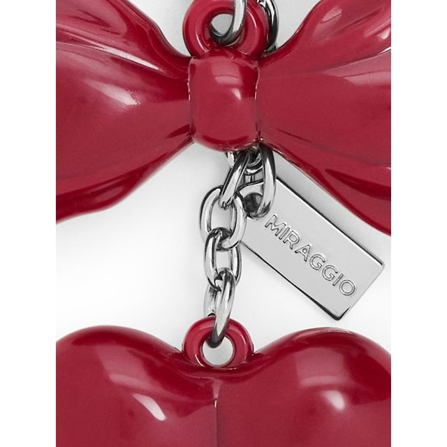 Miraggio Women's Blushing Bow Charm