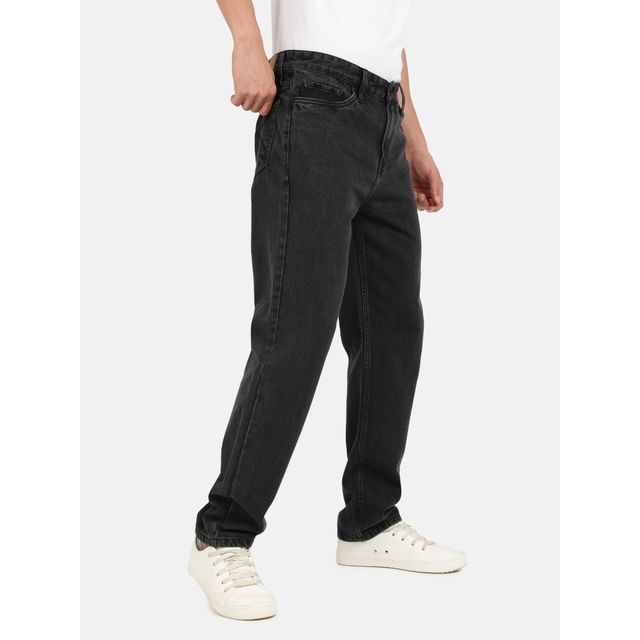 Bene Kleed Men's Charcoal Relaxed Fit Solid Jeans - 32 | BOMDT138XL45-663B