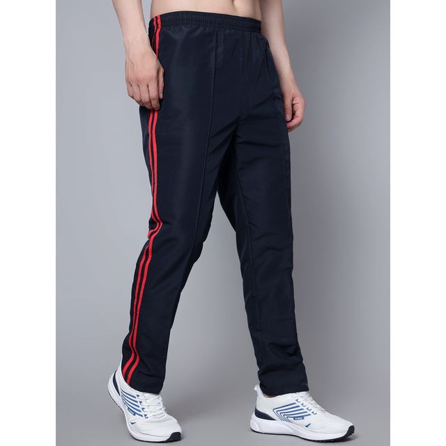 Shiv Naresh Men's Trackpant | 509 - Navy-Red | L