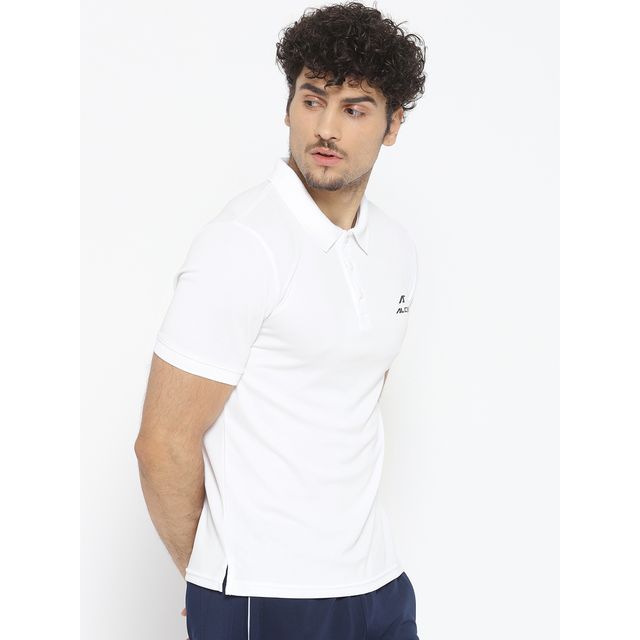 Alcis Men's Polo T-shirt | White - S