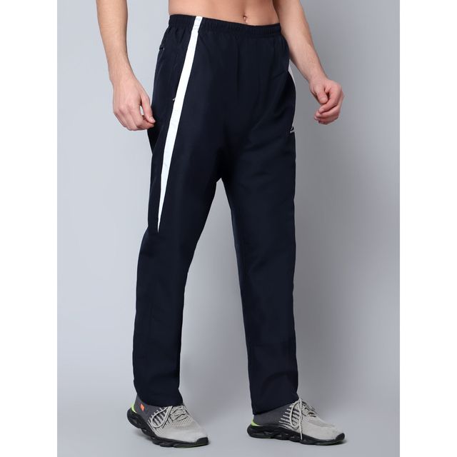 Shiv Naresh Men's Trackpant | 526A - Navy-White | M
