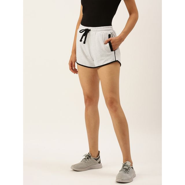Arise Women's Shorts Aw204 White | L