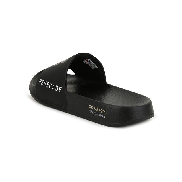Campus Men's Renegade Slides | Black | UK6