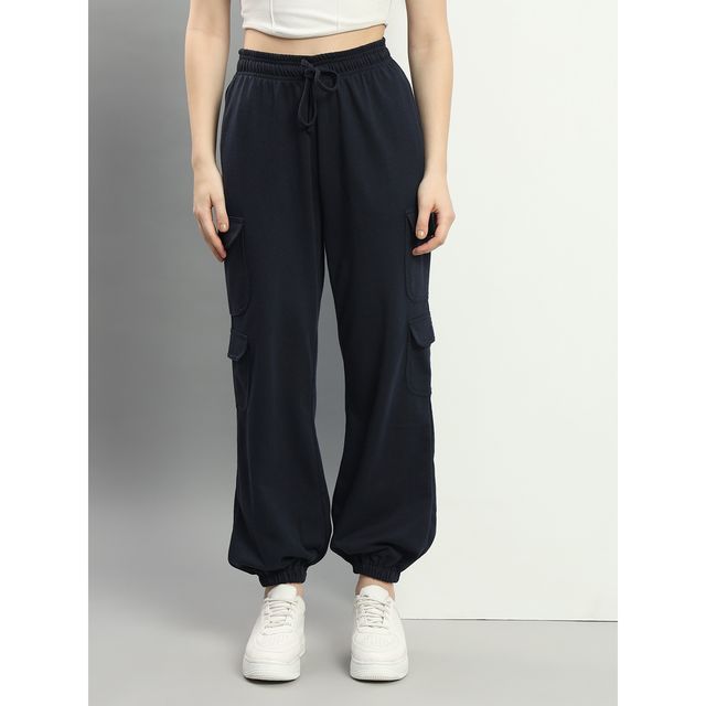Q-rious Women's AdventureFlex Cargo Joggers | GLJ-CARGO | Navy - 28
