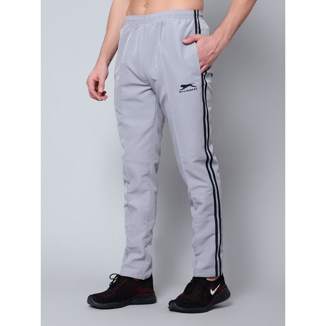 Shiv Naresh Men's Trackpant | 509 - L.Grey-Navy | S