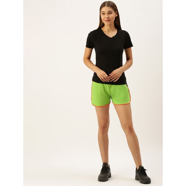 Arise Women's Shorts Aw201 Green | XL