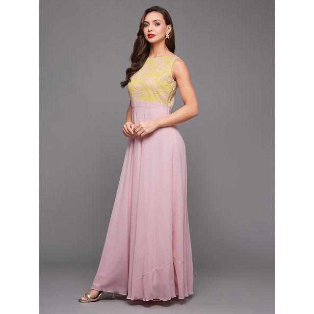 Miss Chase Women s Just My Imagination Maxi Dress Dusty Pink | XL