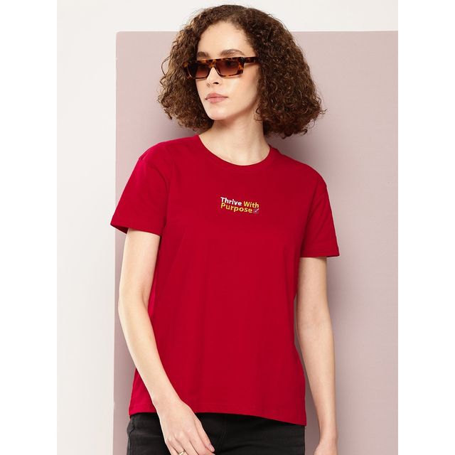 Dillinger Women's T-shirt | WMNCR586RED | Red - S