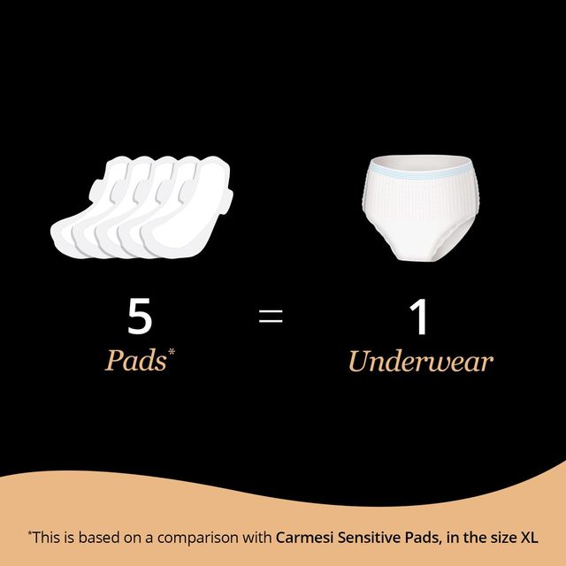 Carmesi Disposable Period Panties | All Night Protection | S-M