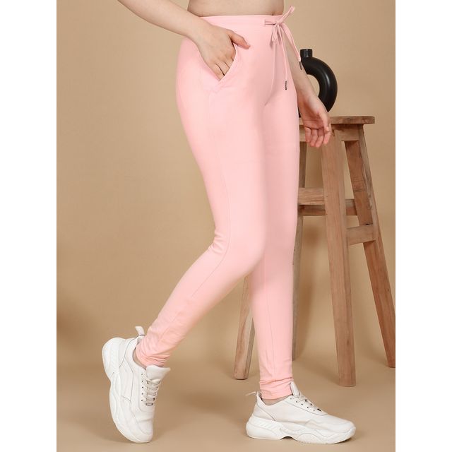 Sweet Dreams Women Solid Tights | Soft Pink | M