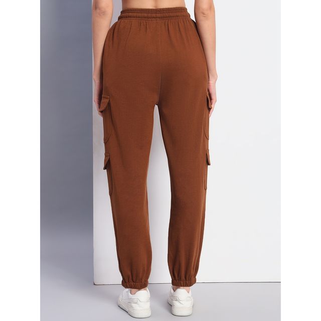 Q-rious Women's AdventureFlex Cargo Joggers | GLJ-CARGO | Brown - 28