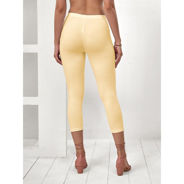 Lyra Women's Capri | Cream - Free Size