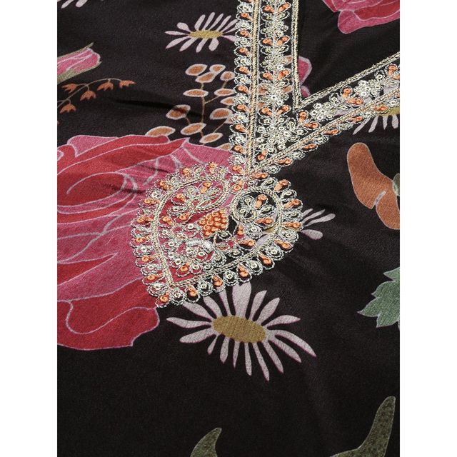 Ishin Women Kurta Set with Dupatta | INWSDS24070 | Multi - M
