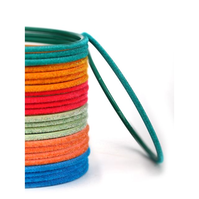 Priyaasi Set of 24 Multi-Color Bangles