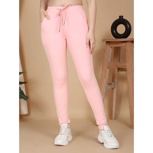 Sweet Dreams Women Solid Tights | Soft Pink | M