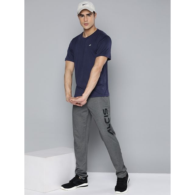 Alcis Men's Round Neck T-shirt | Navy - XL