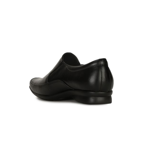 Bata Black Slip On Formal Shoes For Men | 10 UK