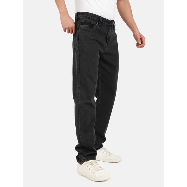 Bene Kleed Men's Charcoal Relaxed Fit Solid Jeans - 32 | BOMDT138XL45-663B