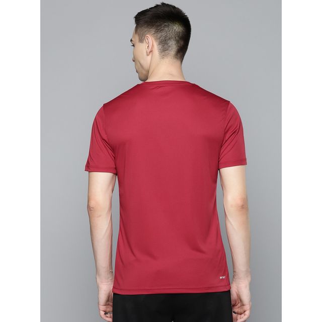 Alcis Men's Round Neck T-shirt | Red - XXL