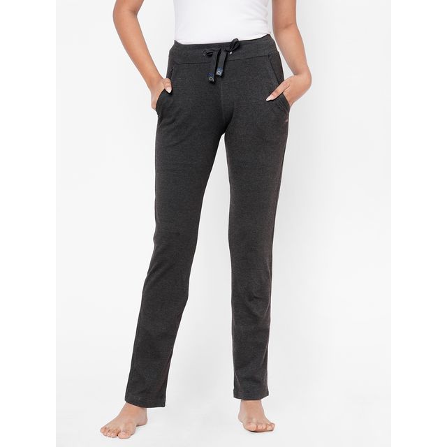 Sweet Dreams Women Solid Pyjama - XL | F - Lap - 4236B Charcoal Mel