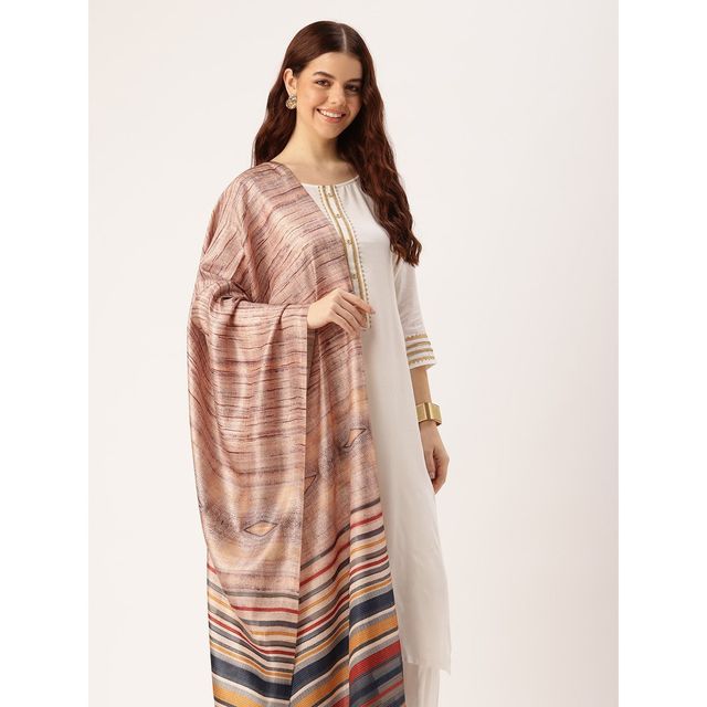 Ishin Multi Color Cotton Dupatta | 1046