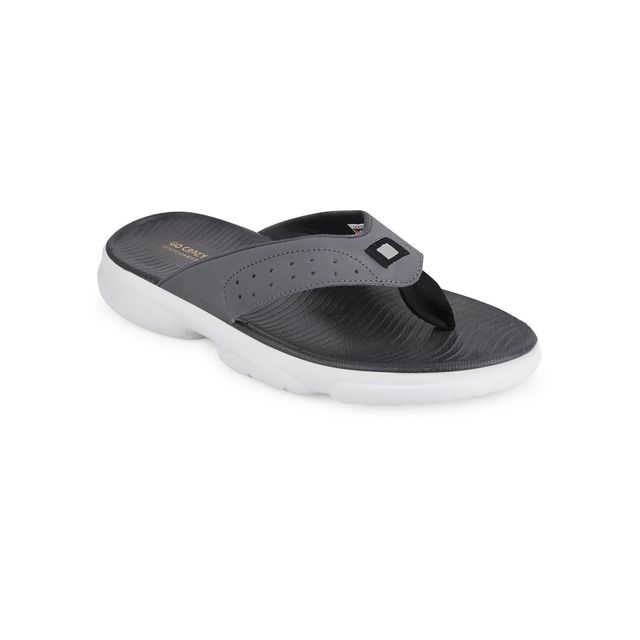 Campus Men's Flip Flops | SL-405A | Grey - UK 10