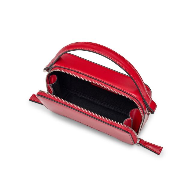 Miraggio Women's Solid PU 2.6 L Crossbody Bag | Red