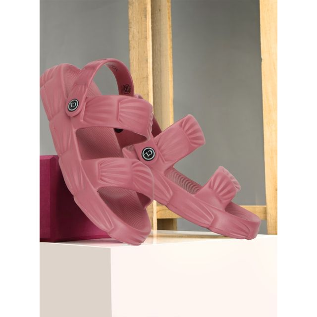 Carlton London Mauve Comfortable Women's Flip Flops | UK 5