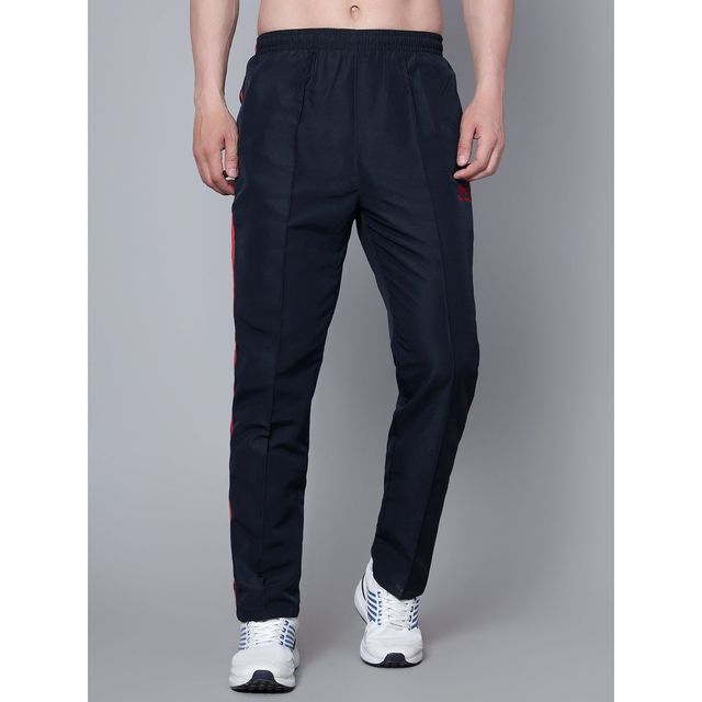 Shiv Naresh Men's Trackpant | 509 - Navy-Red | L