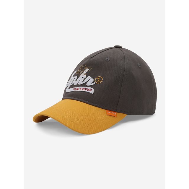 Spykar Grey Caps for Men's | MACAPAS014