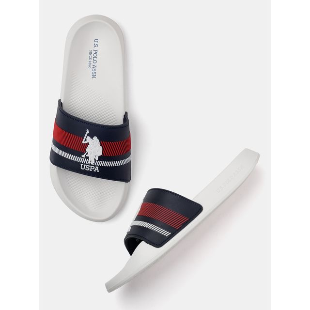 U.S.PoloAssn. Men's - RAFA | Men s Slides | White | UK 11