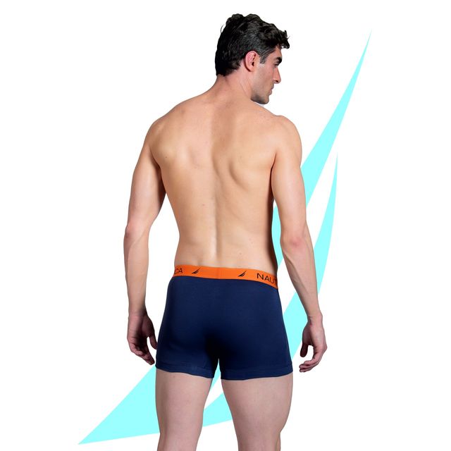 Nautica Men's - 1PP-RTRK01 Rib Trunk-05-S PBLU | Dark Blue - L