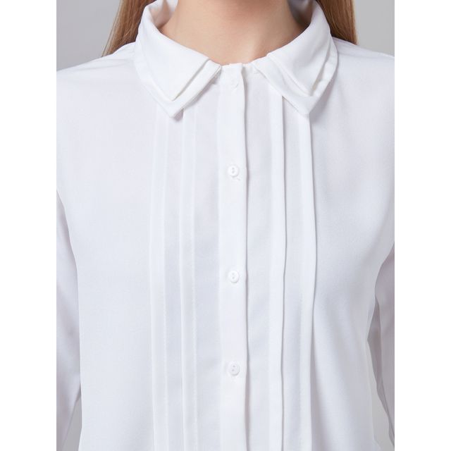Style Quotient Women Smart Casual Shirt | L | AW22SQELORA - White