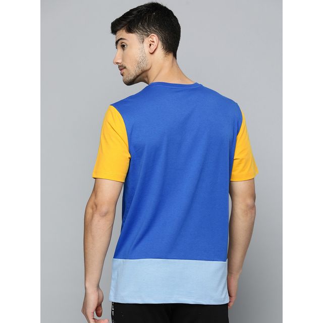 Alcis Men's Round Neck T-shirt | Blue - S