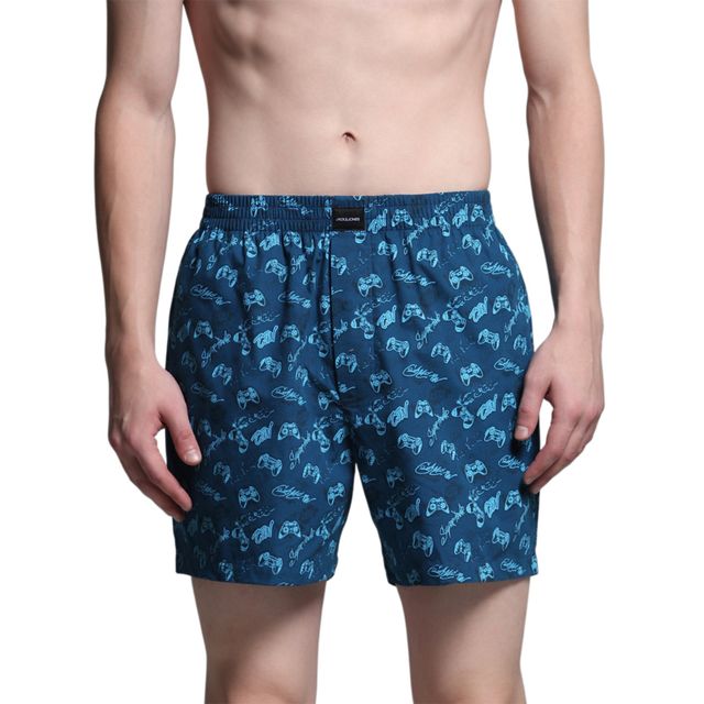 JACK & JONES Men's Gameon Boxer | Blue - XL
