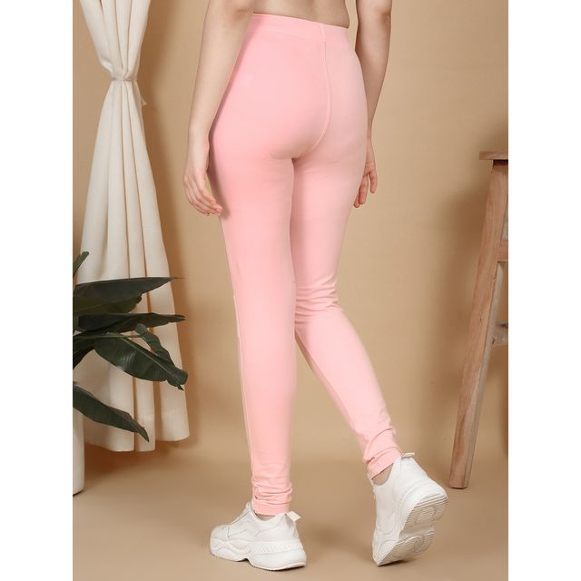 Sweet Dreams Women Solid Tights | Soft Pink | M