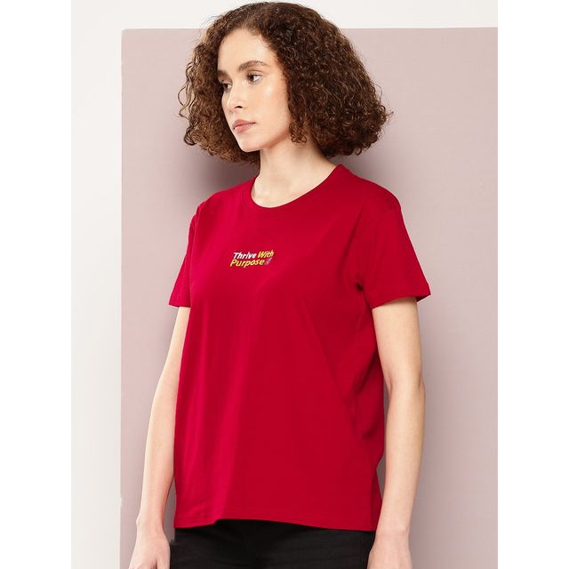 Dillinger Women's T-shirt | WMNCR586RED | Red - S