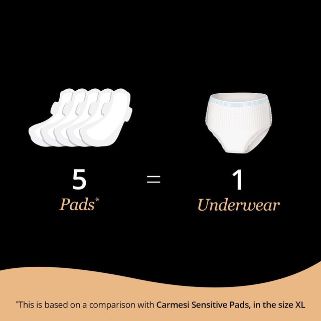 Carmesi Disposable Period Panties | All Night Protection | M-L