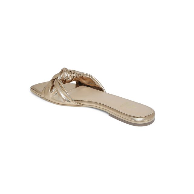 Tao Paris Open toe Flats Women's Rose Gold | UK9