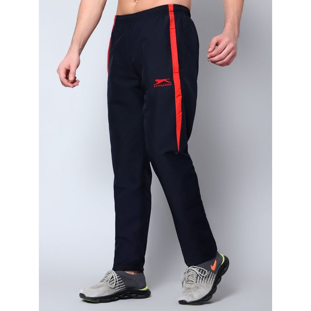 Shiv Naresh Men's Trackpant | 526A - Navy-Red | 2XL